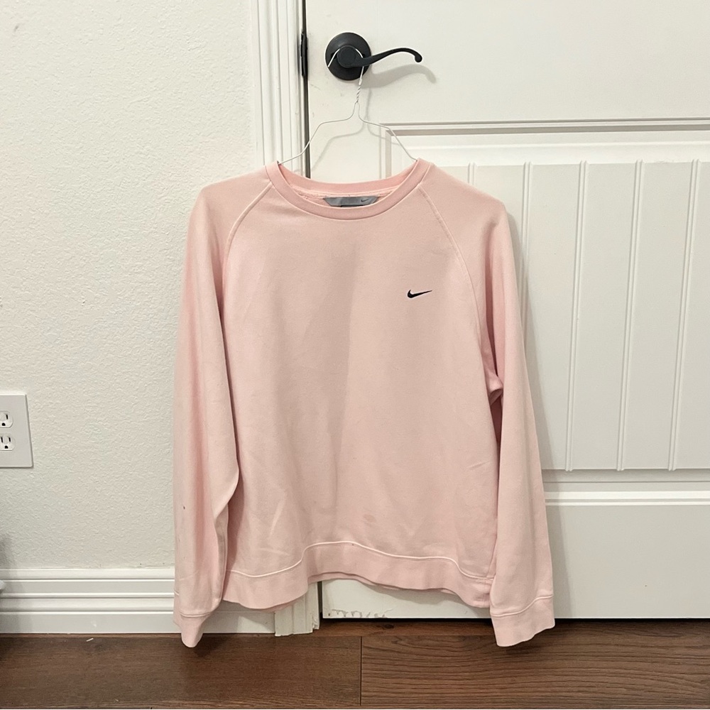 Baby Pink Nike Crewneck, Size L